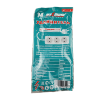 Удлинитель 8 м, 3 розетки, "MAXIMUM" MX 311-8 оптом