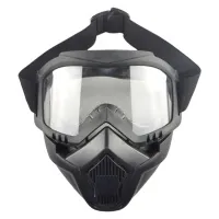 Маска-очки защитная, трансформер, прозрачная