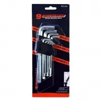 Набор шестигранников 180 мм, 9 предметов