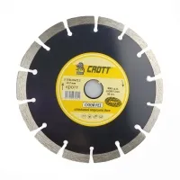 Диск алмазный отрезной сегментный 150x22.2 мм,"CROTT"